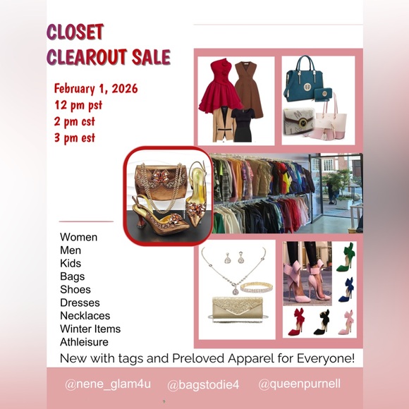 Handbags - 2/1/26 Closet ClearOut Sale